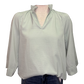 Ruffled Neck Blouse Mint