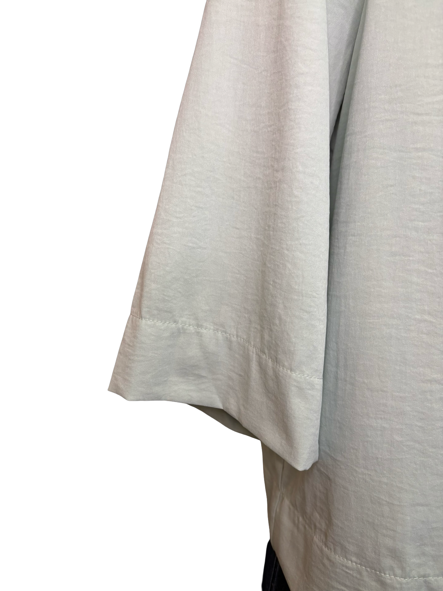 Ruffled Neck Blouse Mint
