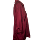 Satin V Neck Blouse Burgundy