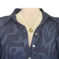 Button Down Textured Top Navy