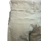Colette Cropped Wide-Leg Scallop Pocket Detail Pants Bone