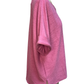 Dolman Sleeve Knit Top Pink