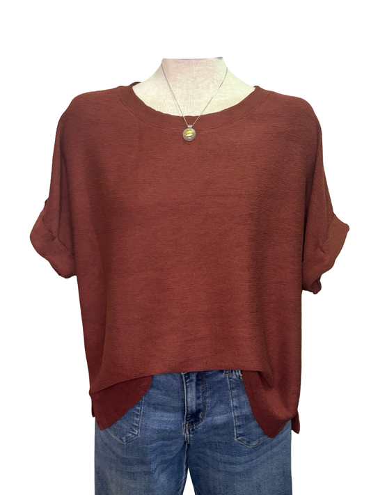 Dolman Sleeve Knit Top Sienna