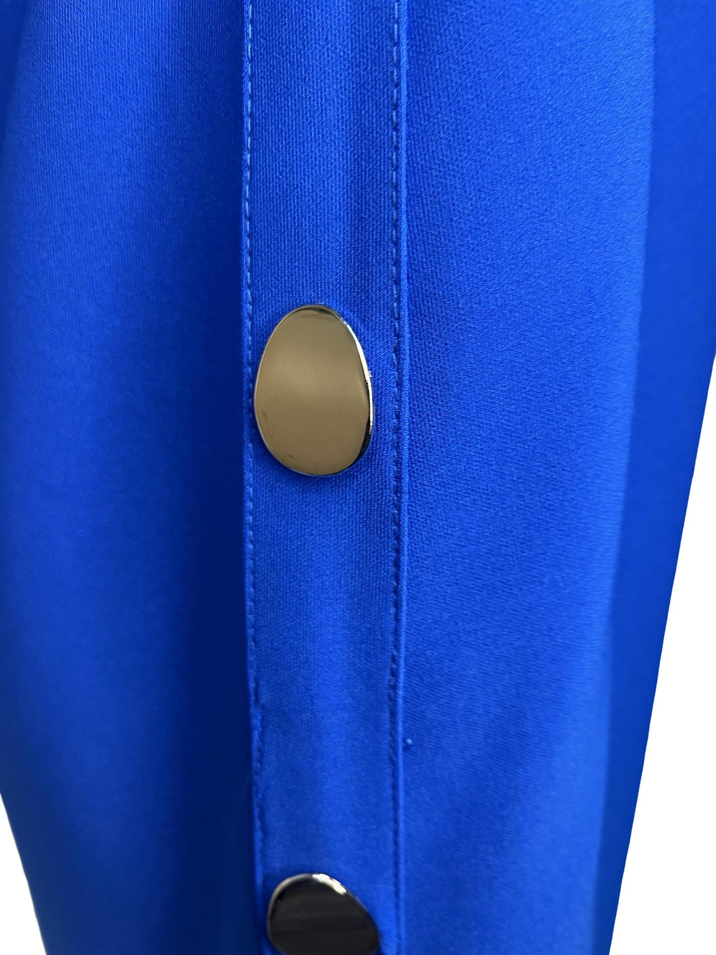 Sleeveless Shift Mini Dress Blue