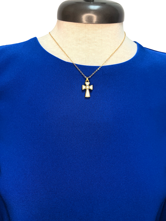 Sleeveless Shift Mini Dress Blue