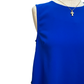 Sleeveless Shift Mini Dress Blue