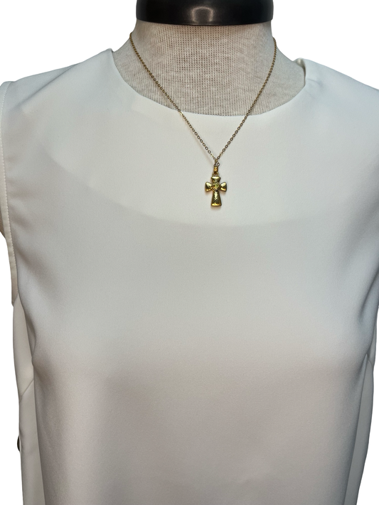 Sleeveless Shift Mini Dress White