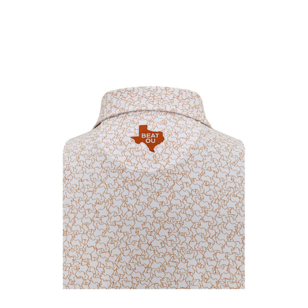 Texas Longhorn Beat OU Vintage Bevo White State Inspired Jigsaw