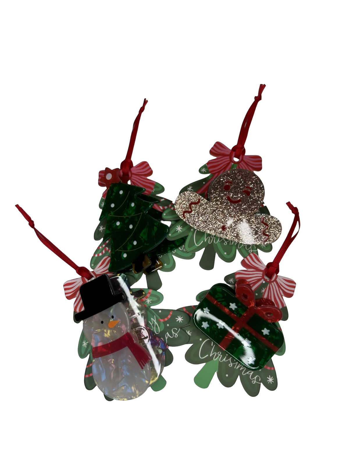 Holiday Claw Clips