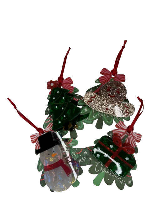 Holiday Claw Clips