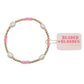 BB Hot Pink Pearl Poppi Bracelet Extended