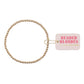 BB Gold 3MM Beaded Bracelet Extended