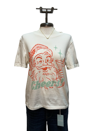 Cheers Santa TShirt