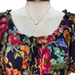 Floral Smocked Waist Midi Dress