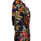 Floral Smocked Waist Midi Dress