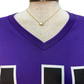 Panther Glitter V Neck Tee