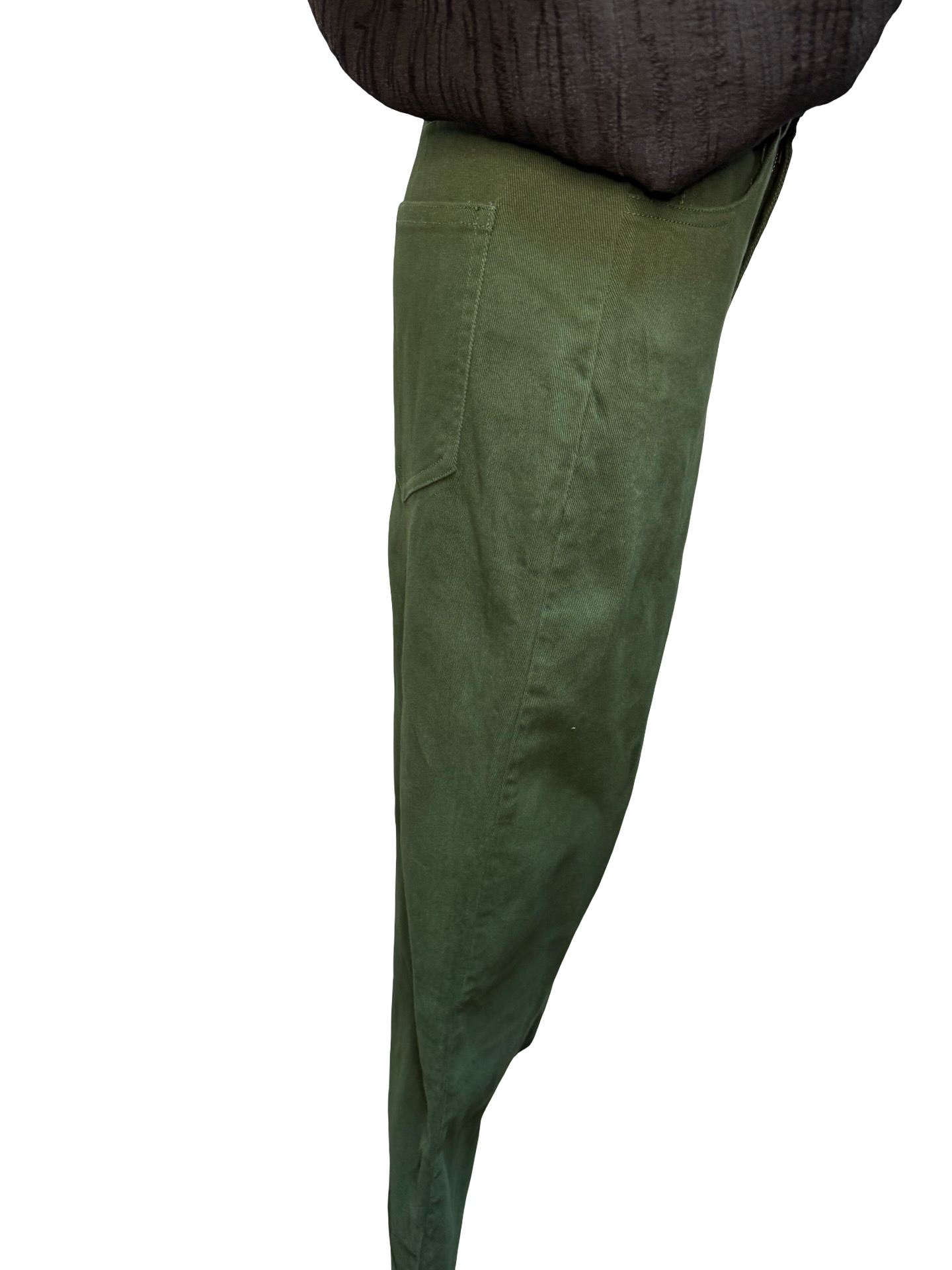 Crop Pant Forest Green
