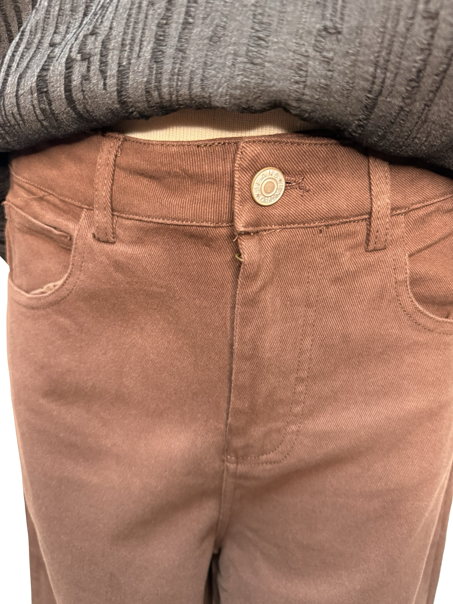 Crop Pant Brown