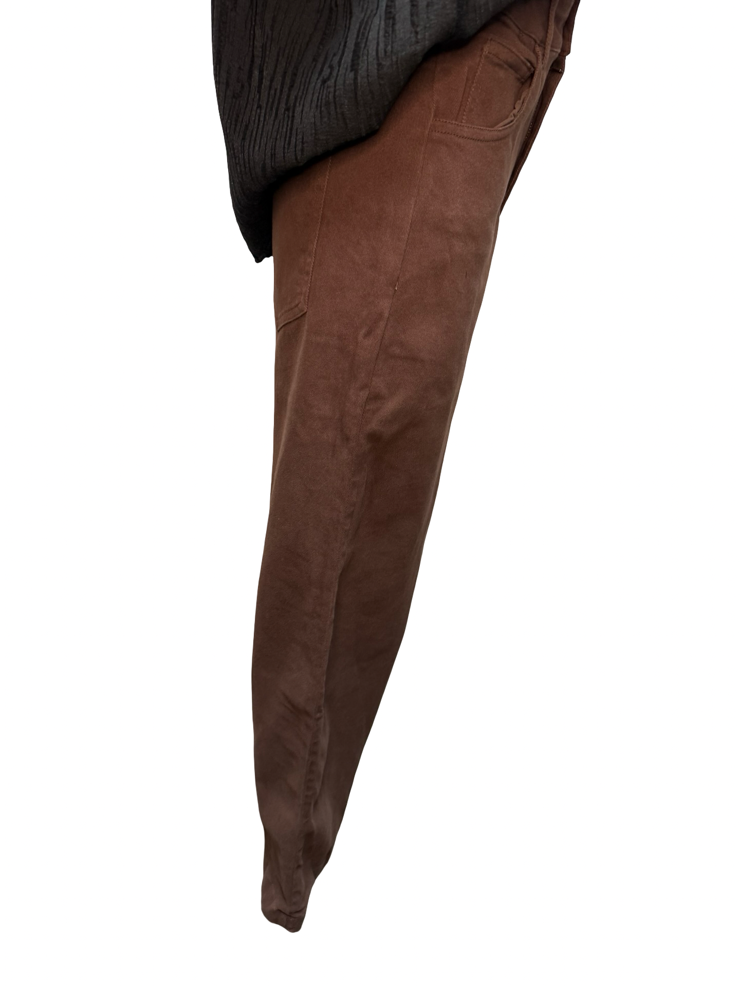 Crop Pant Brown