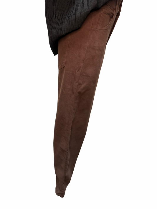Crop Pant Brown