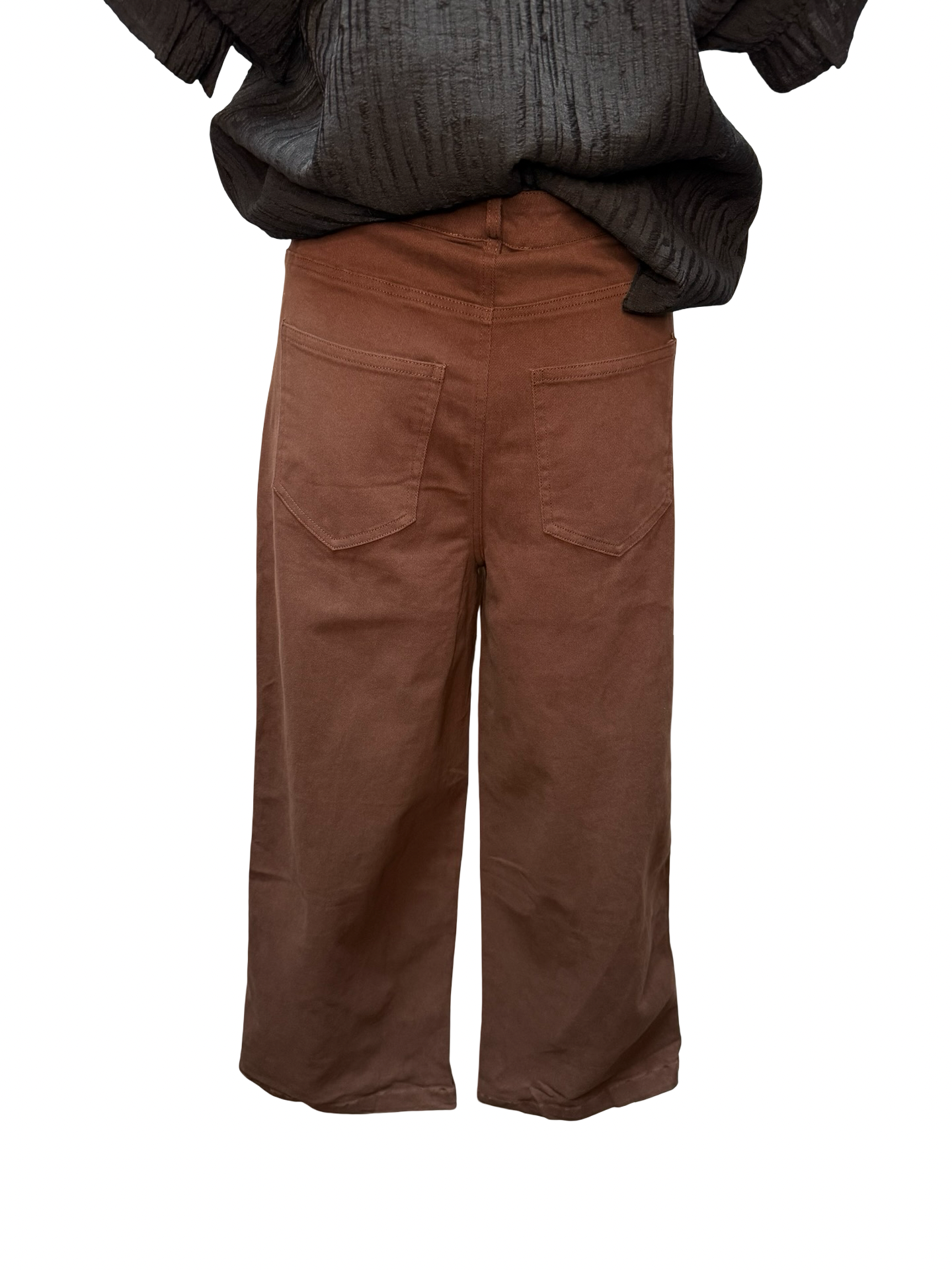 Crop Pant Brown