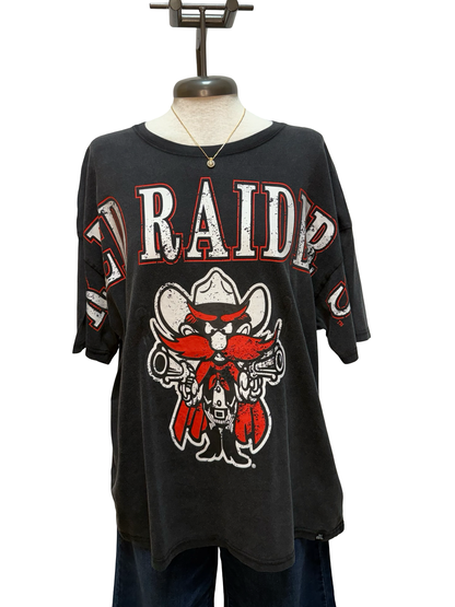 Texas Tech Southern Split OS Band Tee