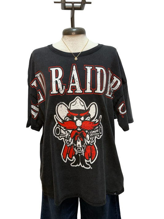 Texas Tech Southern Split OS Band Tee