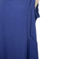 Gauze Sleeveless Dress Navy