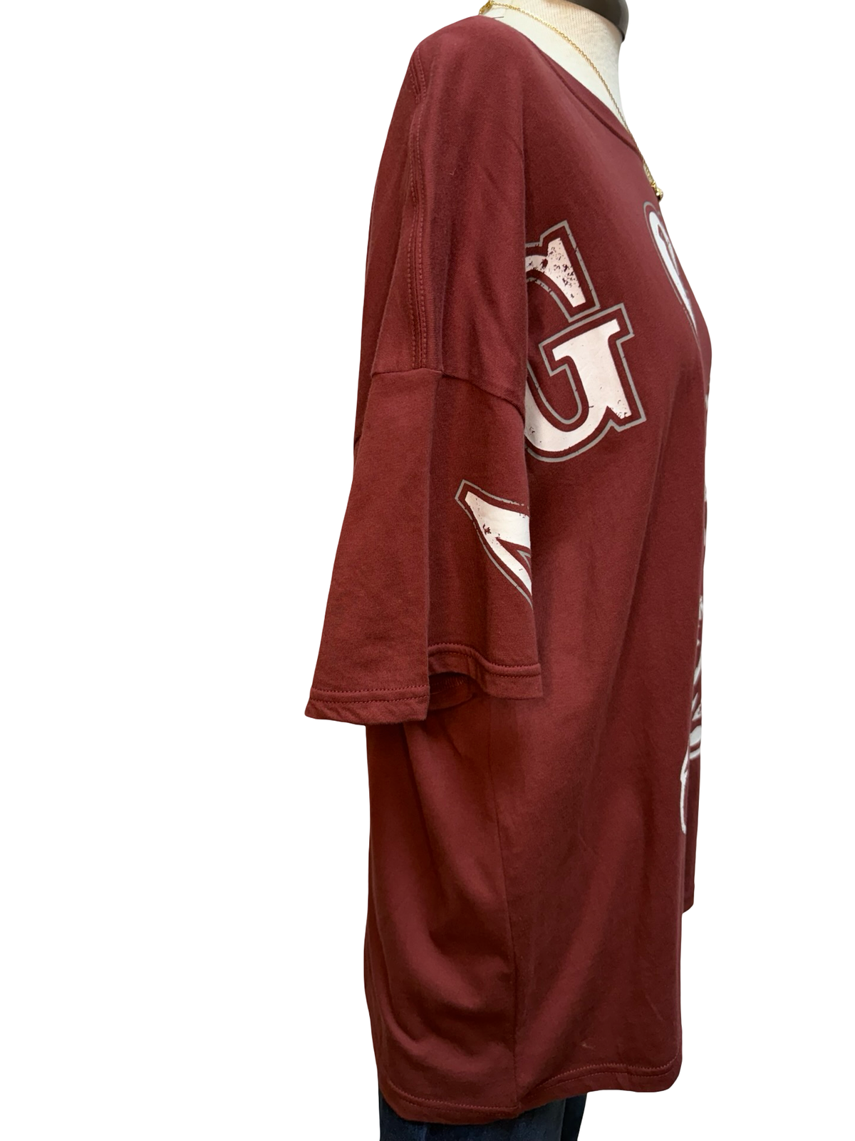Texas A&M Southern Split OS Band Tee