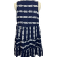 Angelica Yarn Dye Dress Navy