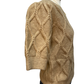 Short Puff Sleeve Sweater Oatmeal