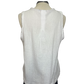 Gauze High Low Tank Off White