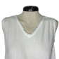 Gauze High Low Tank Off White