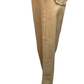 Wide Leg Scallop Accented Pant Camel