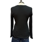 Anya Long Sleeve Thermal T-Shirt Black