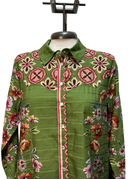 Zarima Vintage Western Shirt