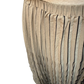 Pleated Midi Skirt Taupe Black