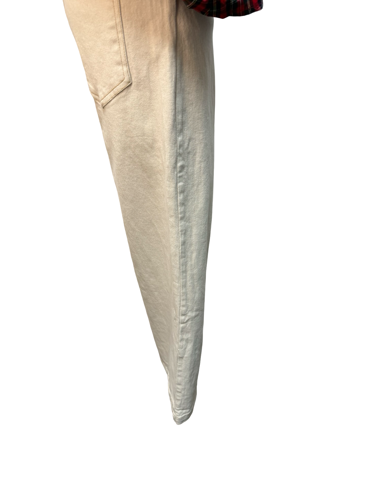 Cropped Pants Ecru