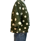 Dot Short Sleeve Top Olive