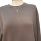Classic Boyfriend Sweatshirt Cocoa Bean