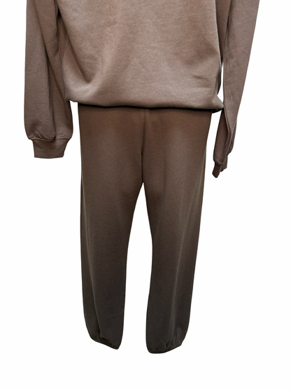 Uptown Classic Fleece Jogger Cocoa Bean