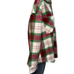 Plaid Shacket Red/Green