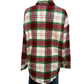 Plaid Shacket Red/Green