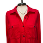 Super Soft Button Up Red