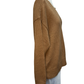 Cloud Spun V Neck Sweater Golden Caramel