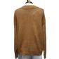 Cloud Spun V Neck Sweater Golden Caramel
