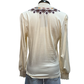 Amyle Henley Bishop Sleeve Tee Artic Wolf