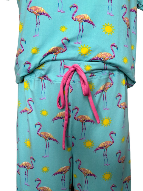 Miami Flamingo PJ Pants