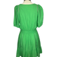 Trim Cinch Waist Dress Evergreen
