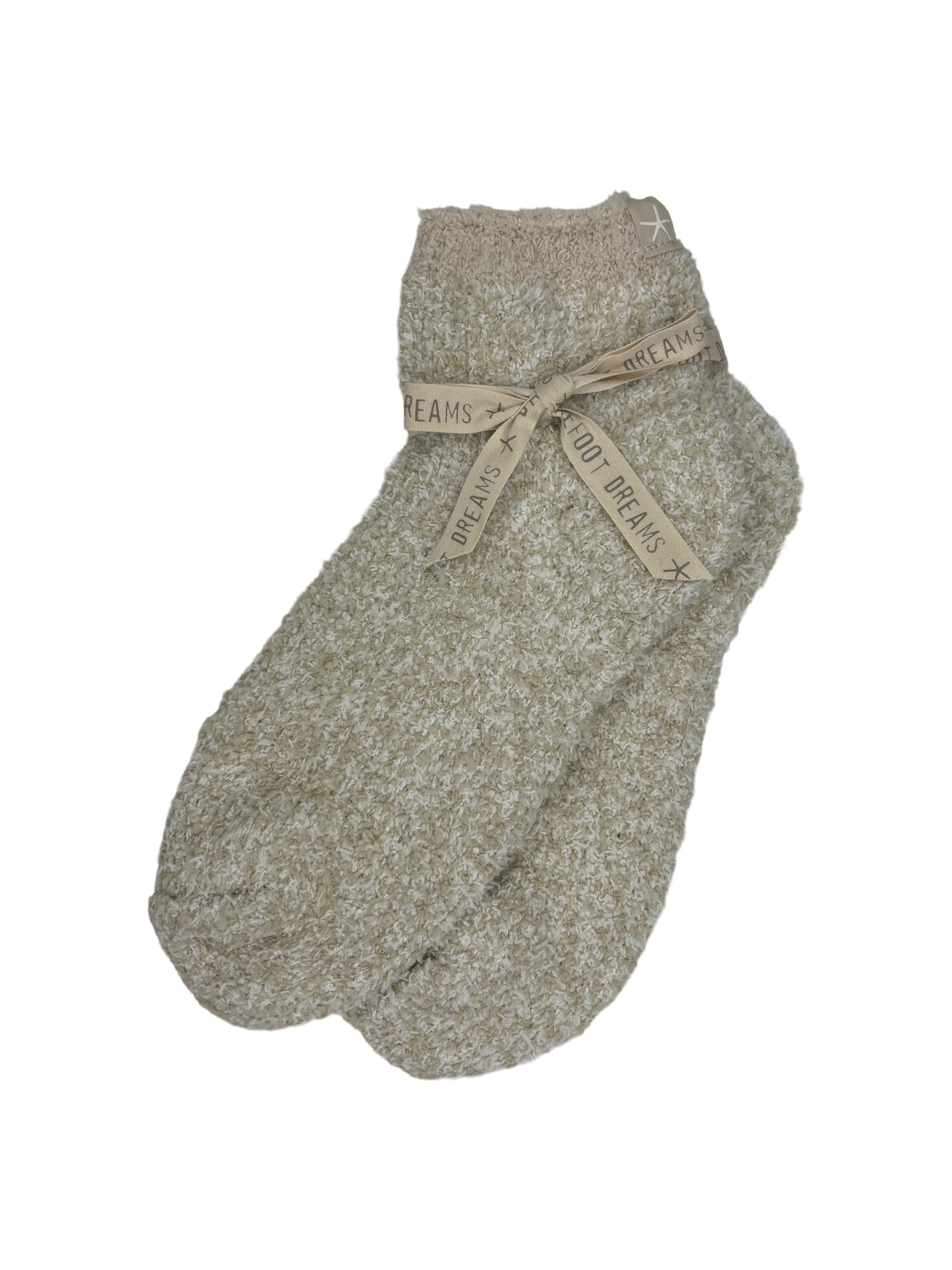 Cozy Chic Tennis Sock Heathered Oyster